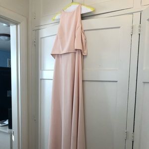 BHLDN/Jill Stuart Ivy Crepe dress size 8 in blush
